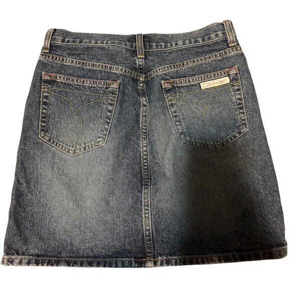 Calvin Klein Jeans Denim Skirt Size 0 Y2k - Picture 1 of 6